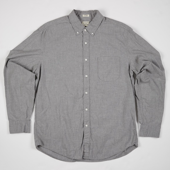 J Crew Long Sleeve Shirt Mens Size Large - Picture 5 of 7